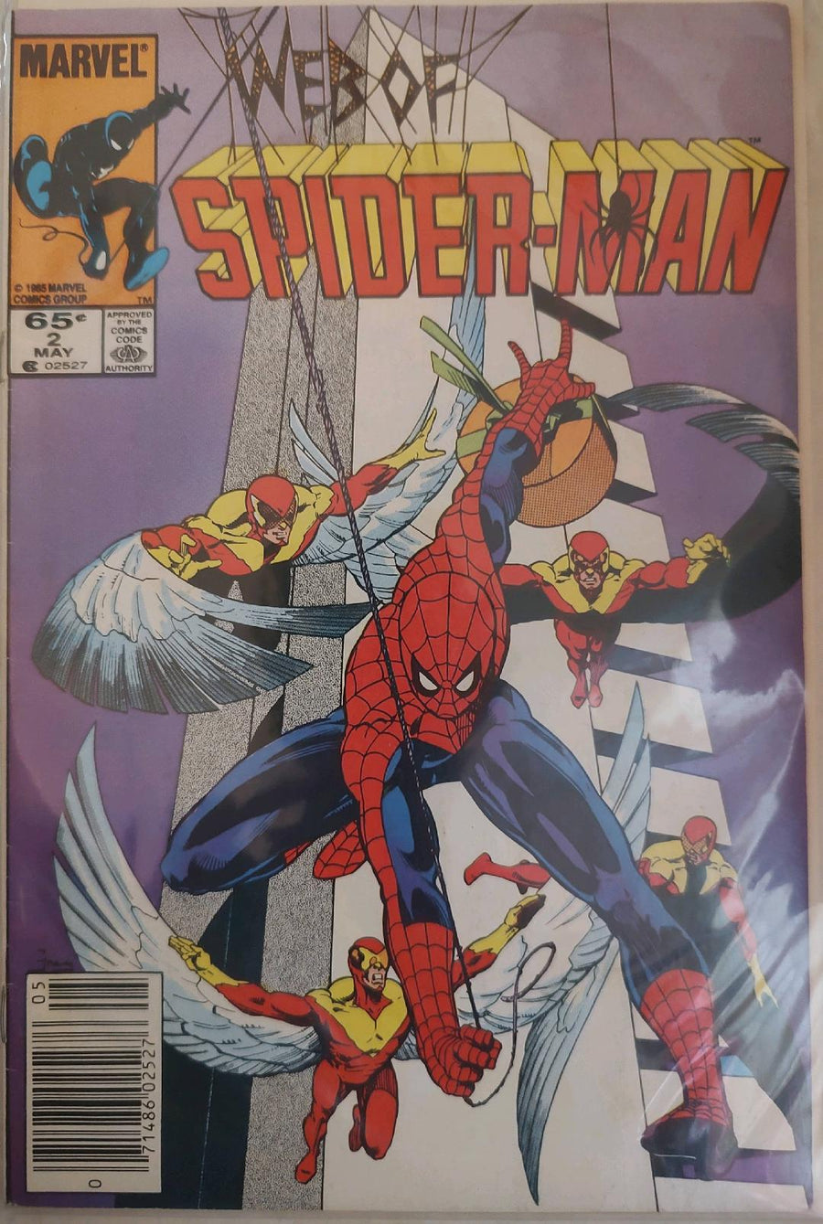 Web of Spiderman #2 Comic Book Cover