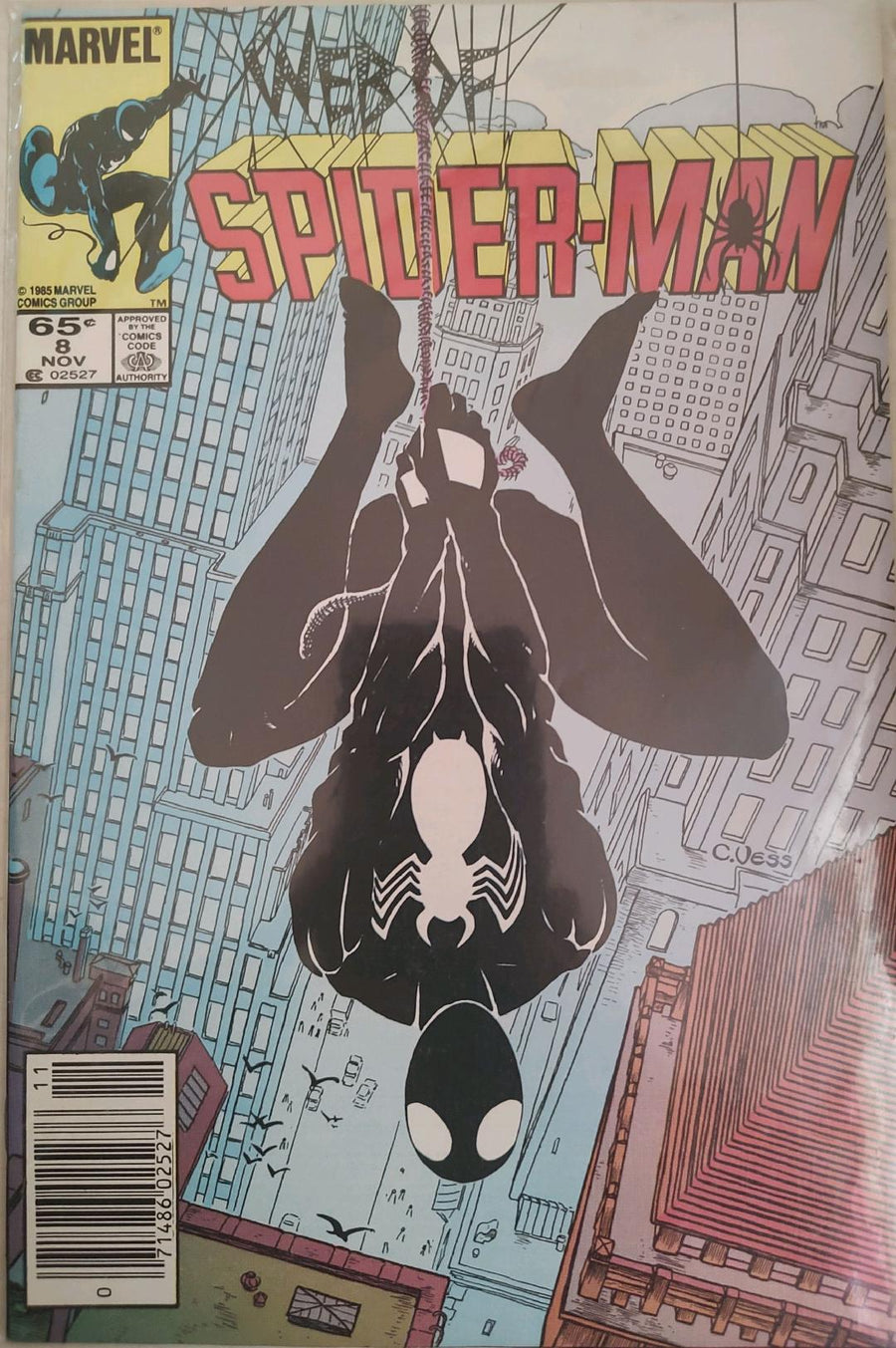 Web of Spiderman #8 Comic Book Cover