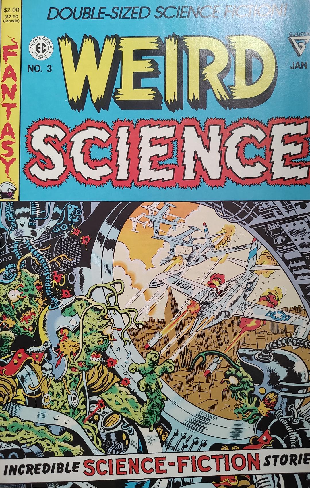 Weird Science #3 Comic Book Cover