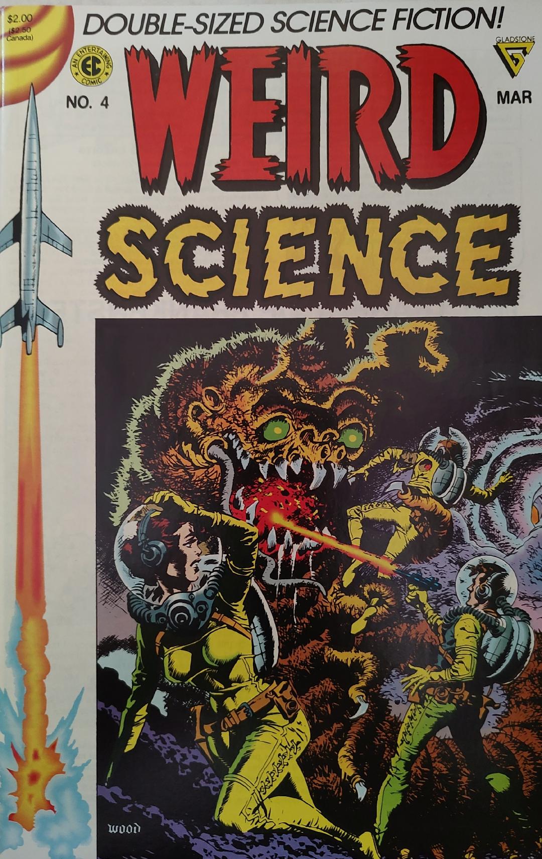 Weird Science #4 Comic Book Cover