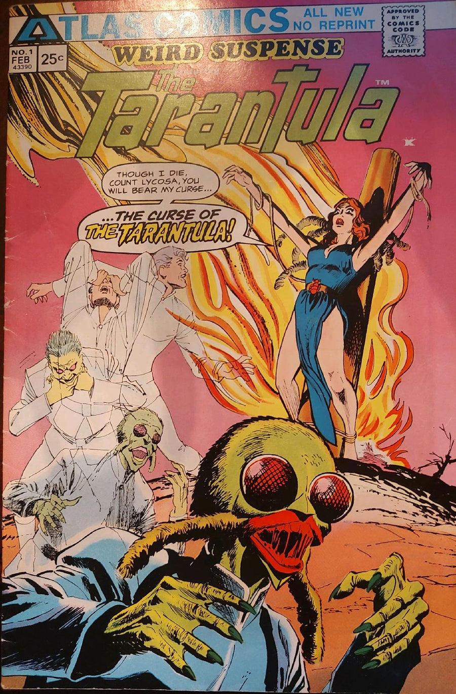 Weird Suspense #1 Comic Book Cover