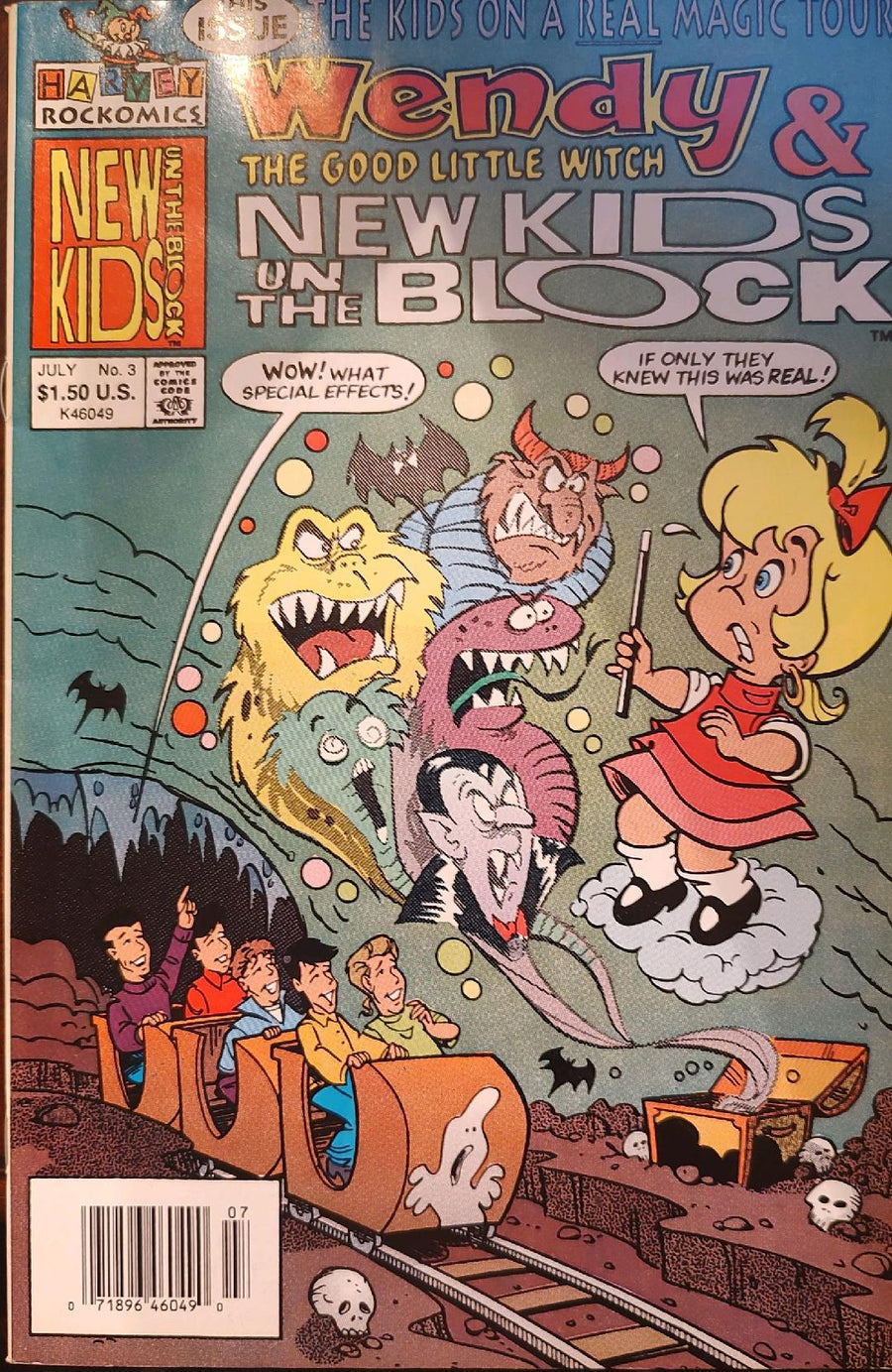 Wendy and The New Kids on the Block #3 Comic Book Cover