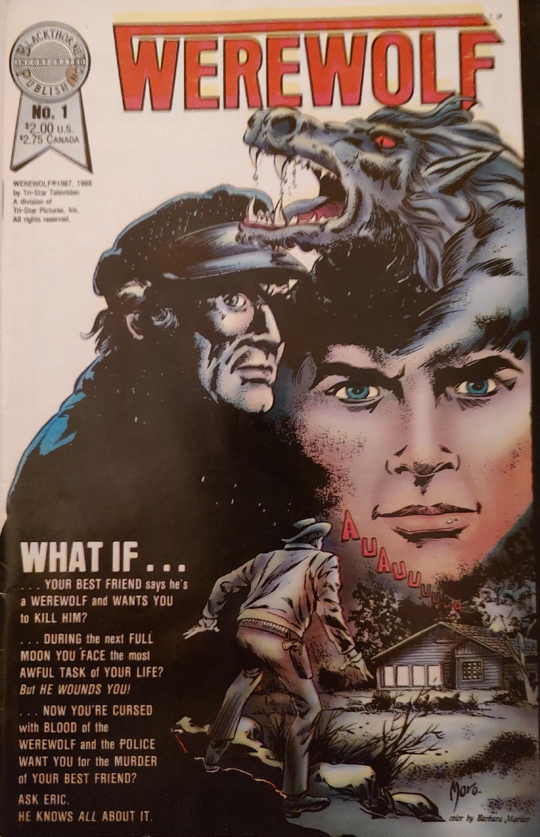 Werewolf #1 Comic Book Cover