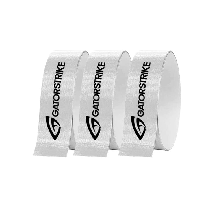 GATORSTRIKE™ Edge Guard Tape - 3 Pack Whit and Black Letters.