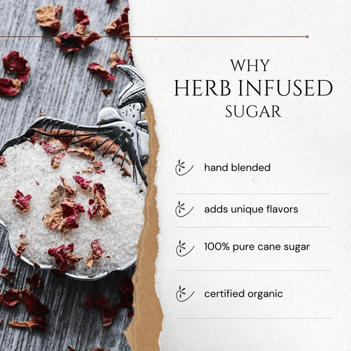 Lime Basil Infused Artisan Culinary Sugar