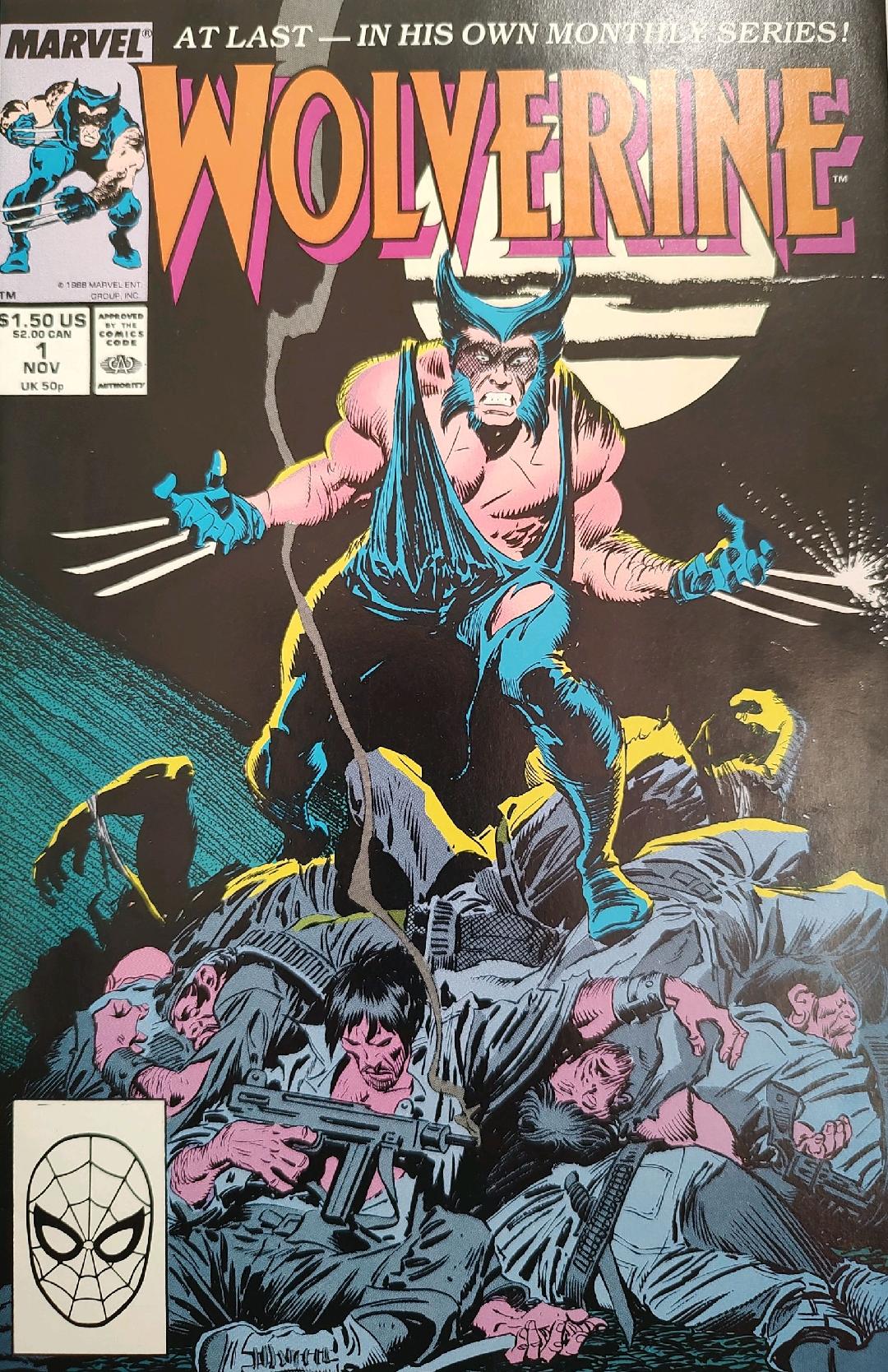 Wolverine #1 Comic Book Cover