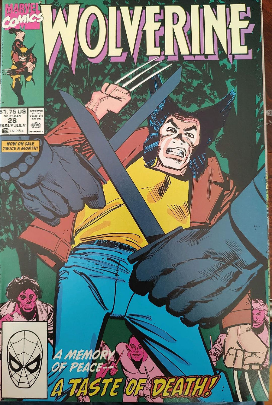 Wolverine #26 Comic Book Cover