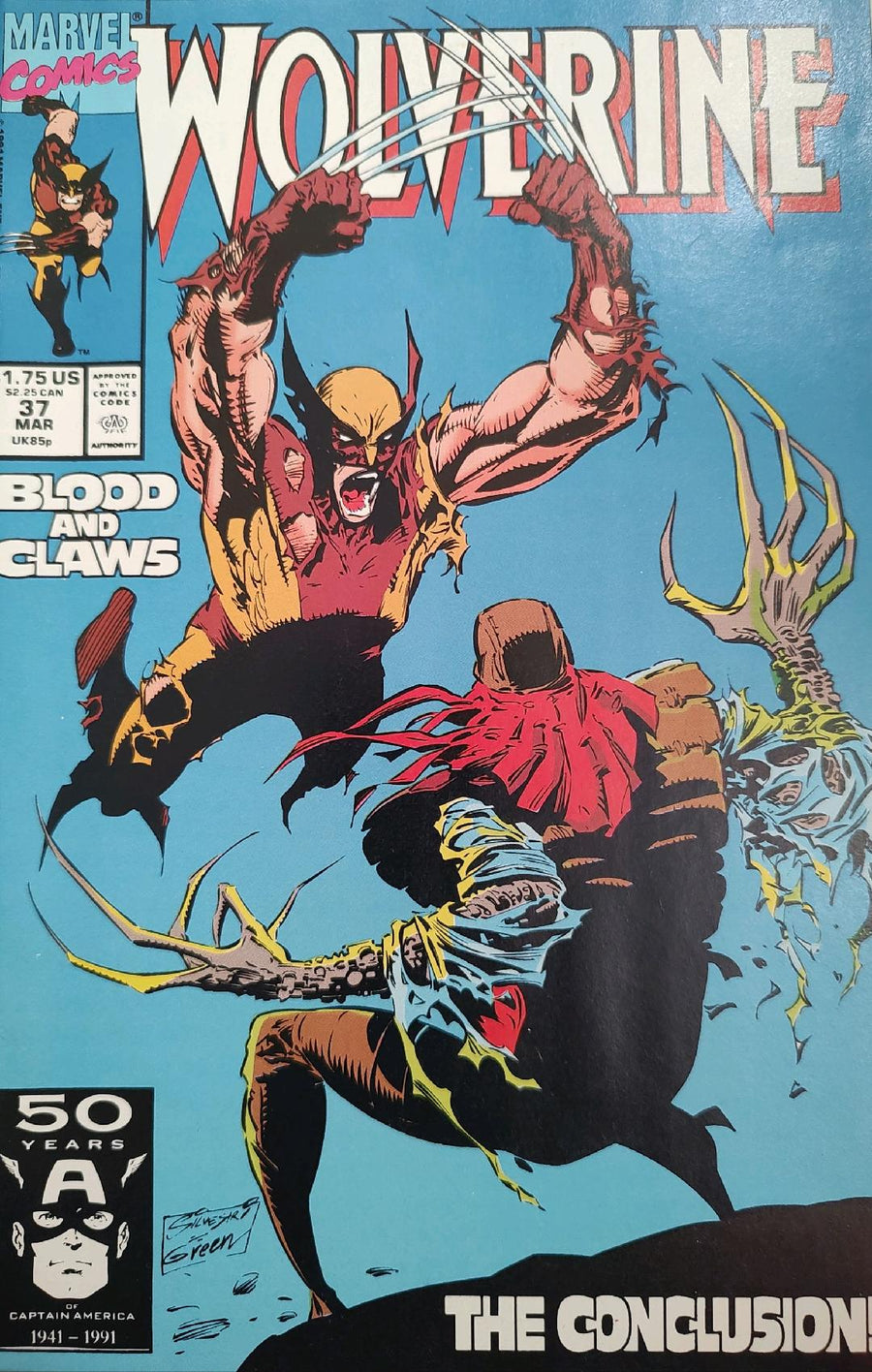 Wolverine #37 Comic Book Cover