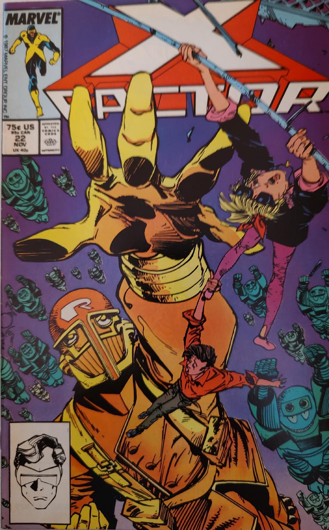 X-Factor #22 Direct Version Comic Book Cover