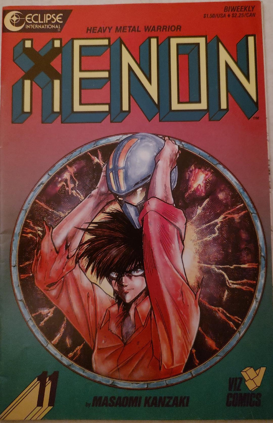 Xenon #11 Comic Book Cover