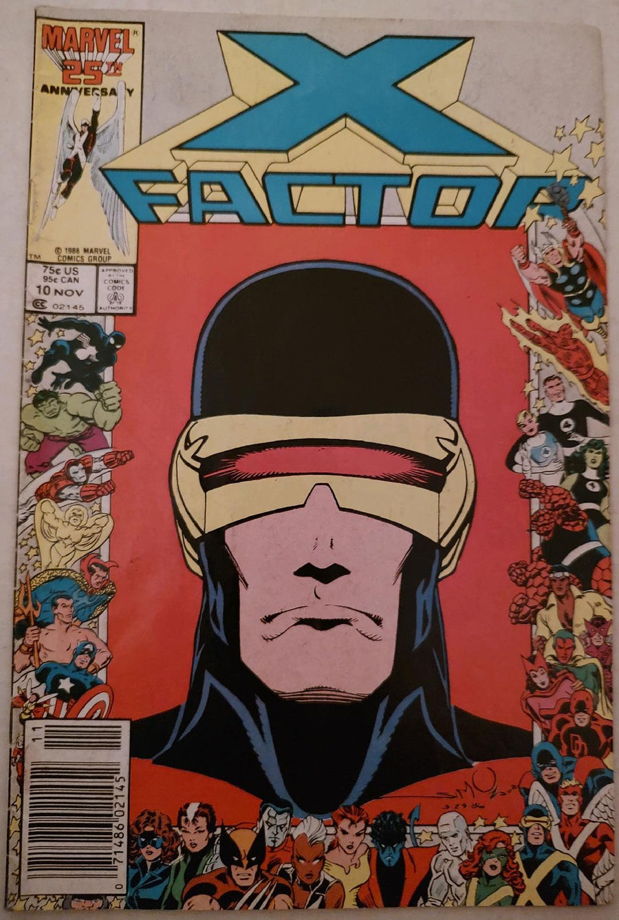 X-Factor #10 Comic Book Cover