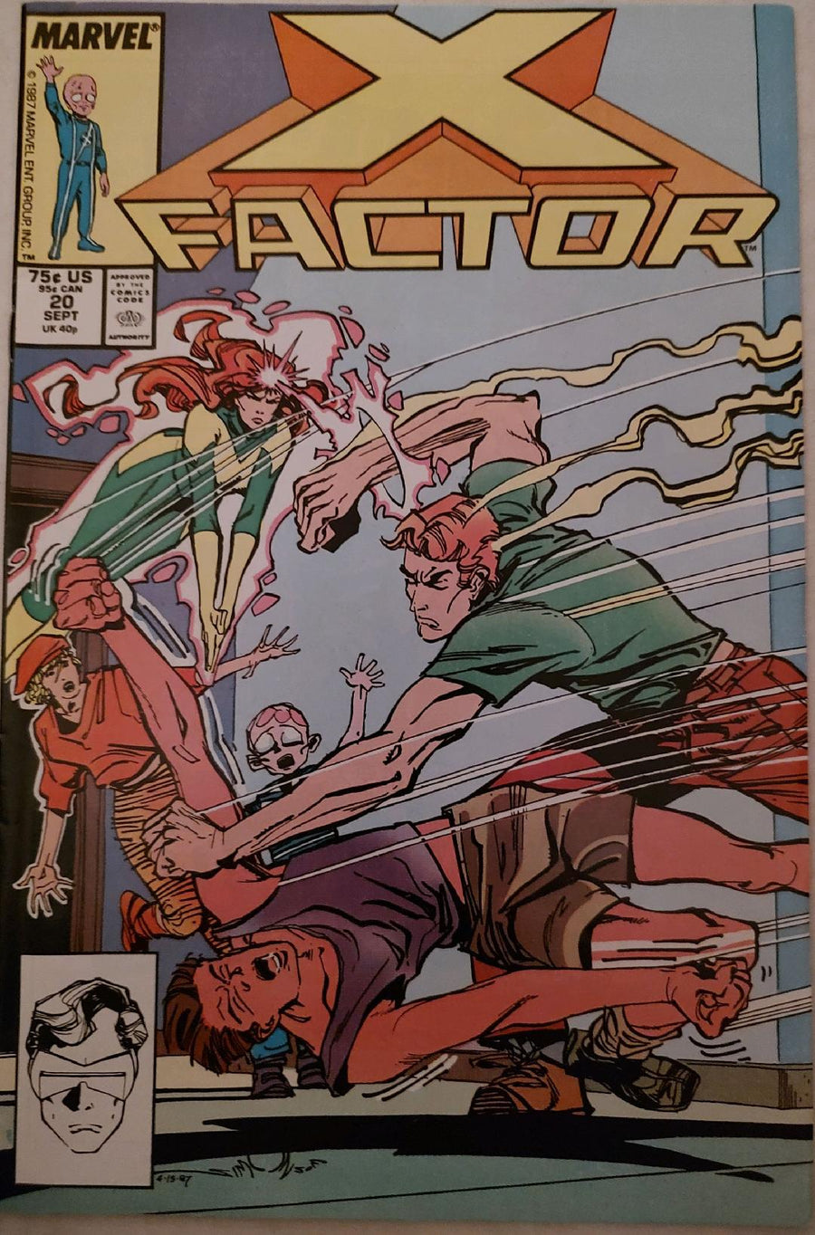 X-Factor #20 Comic Book Cover