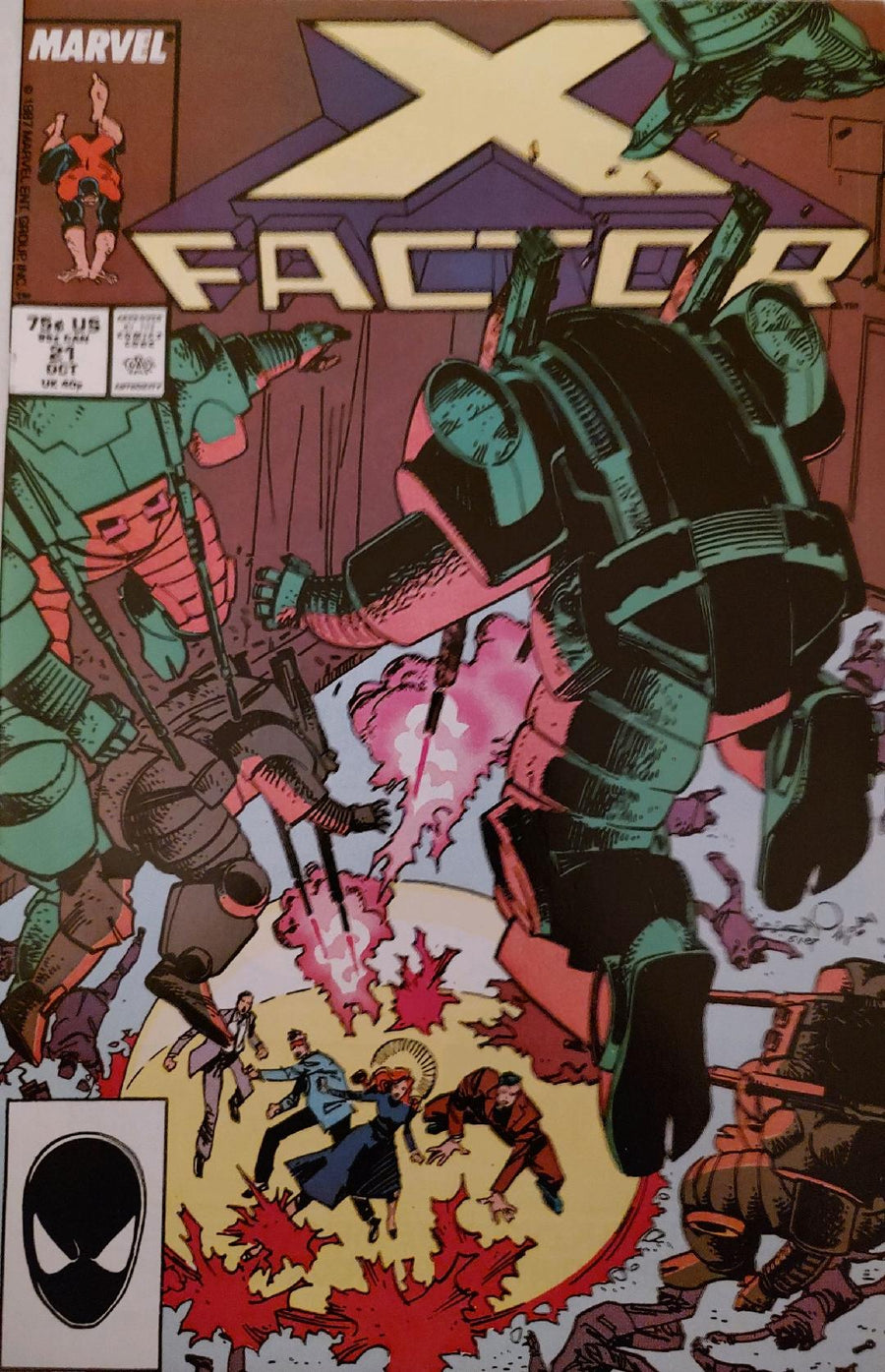 X-Factor #21 Comic Book Cover