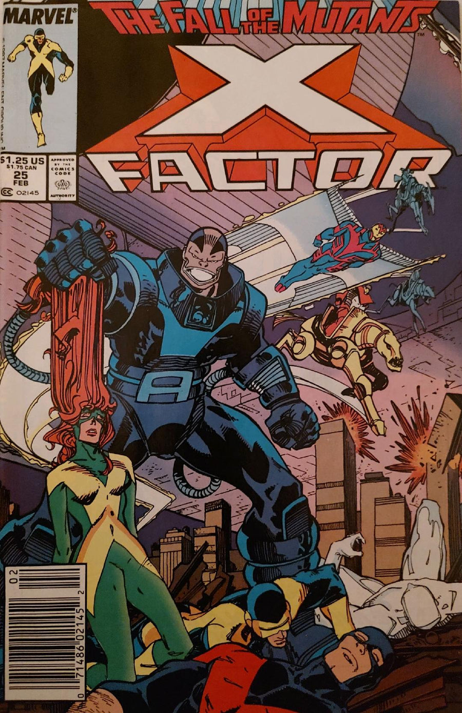 X-Factor #25 Comic Book Cover