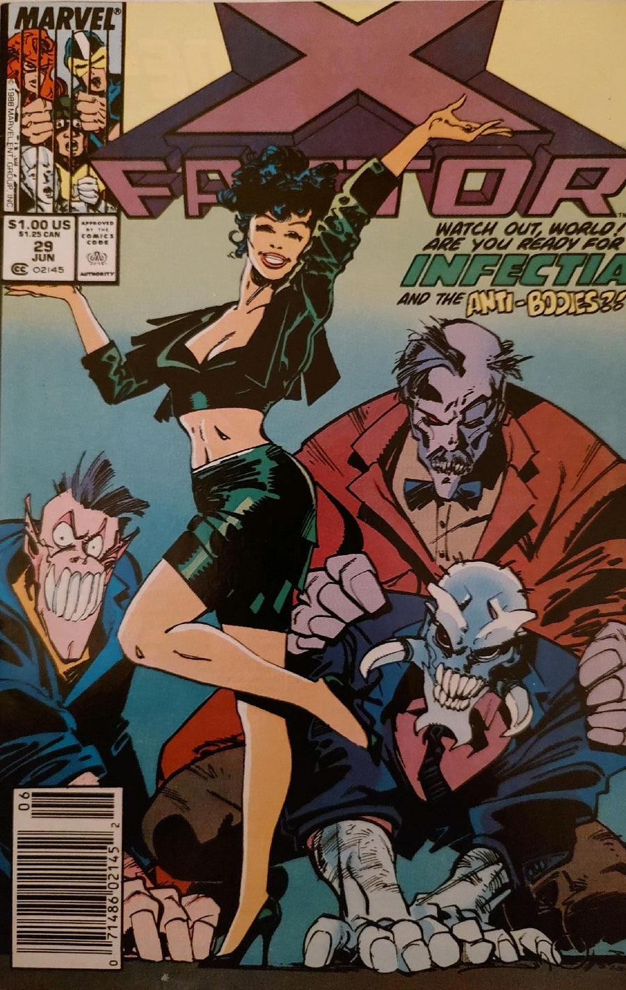 X-Factor #29 Comic Book Cover