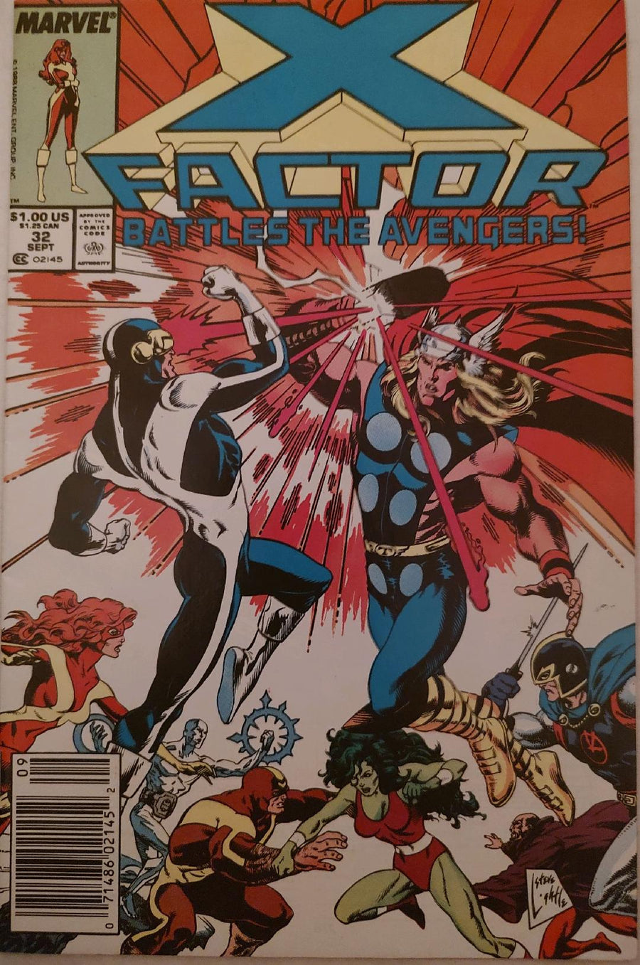 X-Factor #32 Comic Book Cover