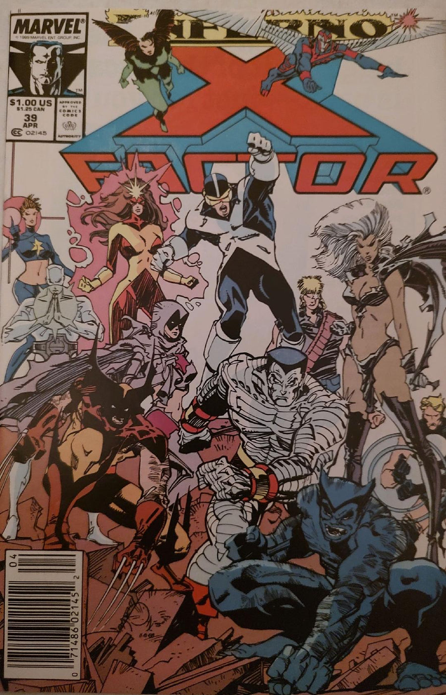 X-Factor #39 Comic Book Cover