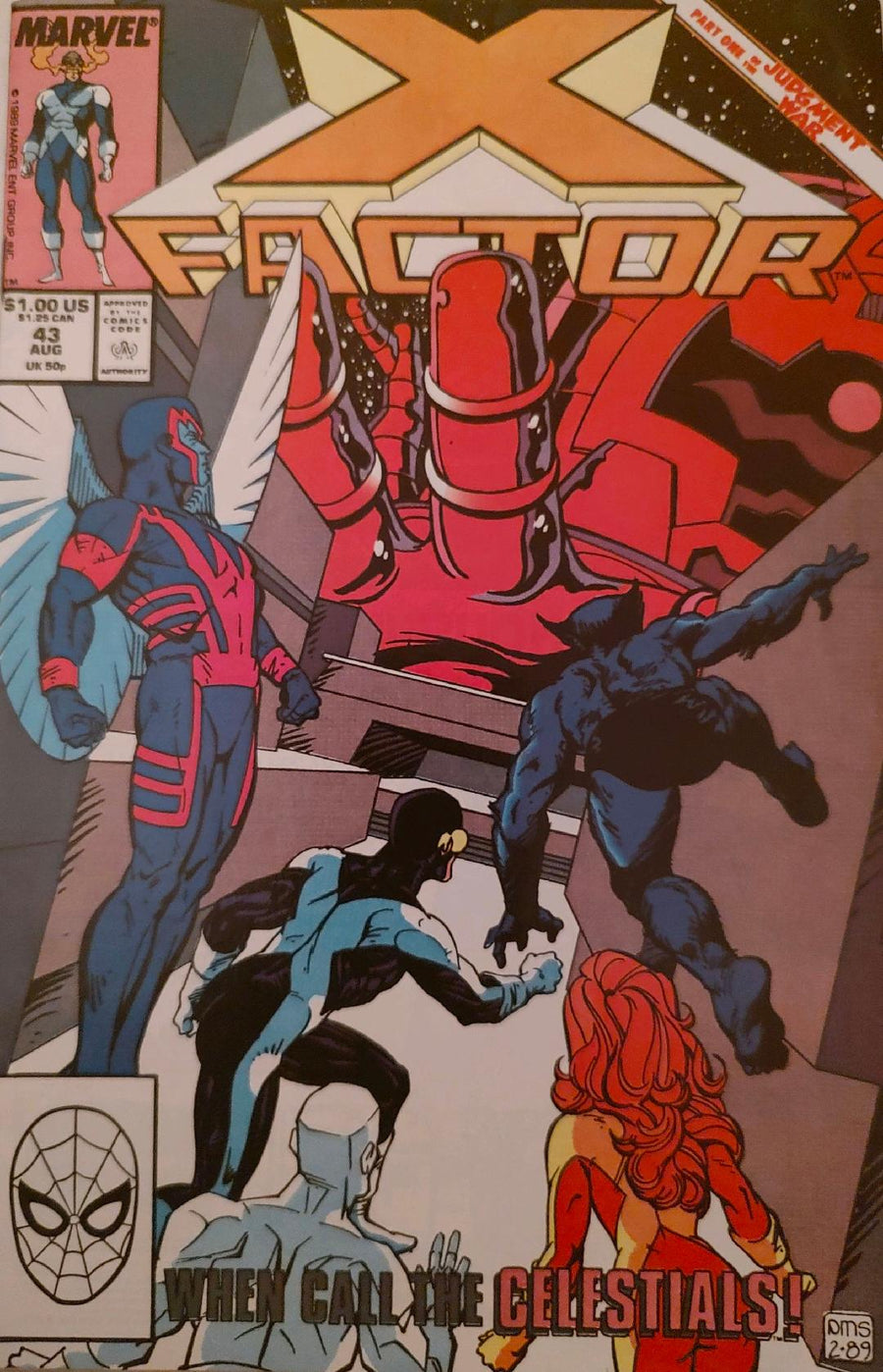 X-Factor #43 Comic Book Cover