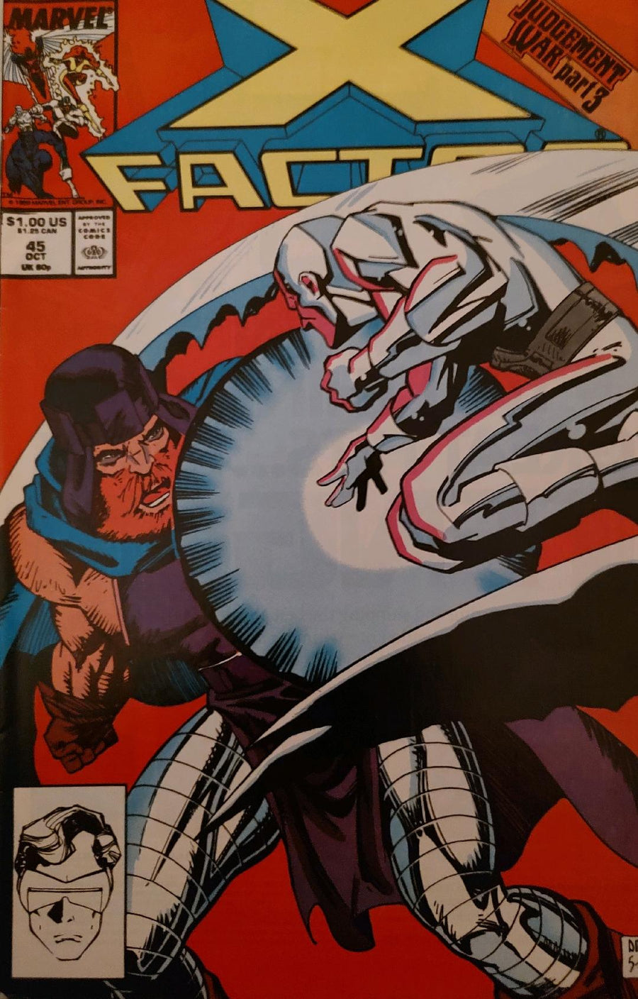 X-Factor #45 Comic Book Cover