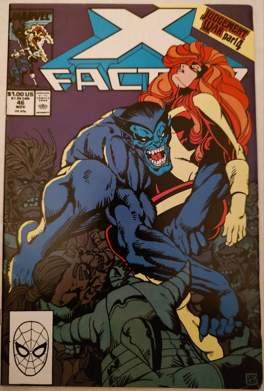 X-Factor#46 Comic Book Cover