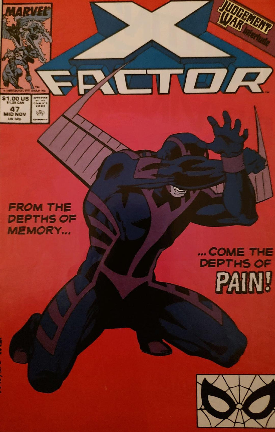 X-Factor #47 Comic Book Cover