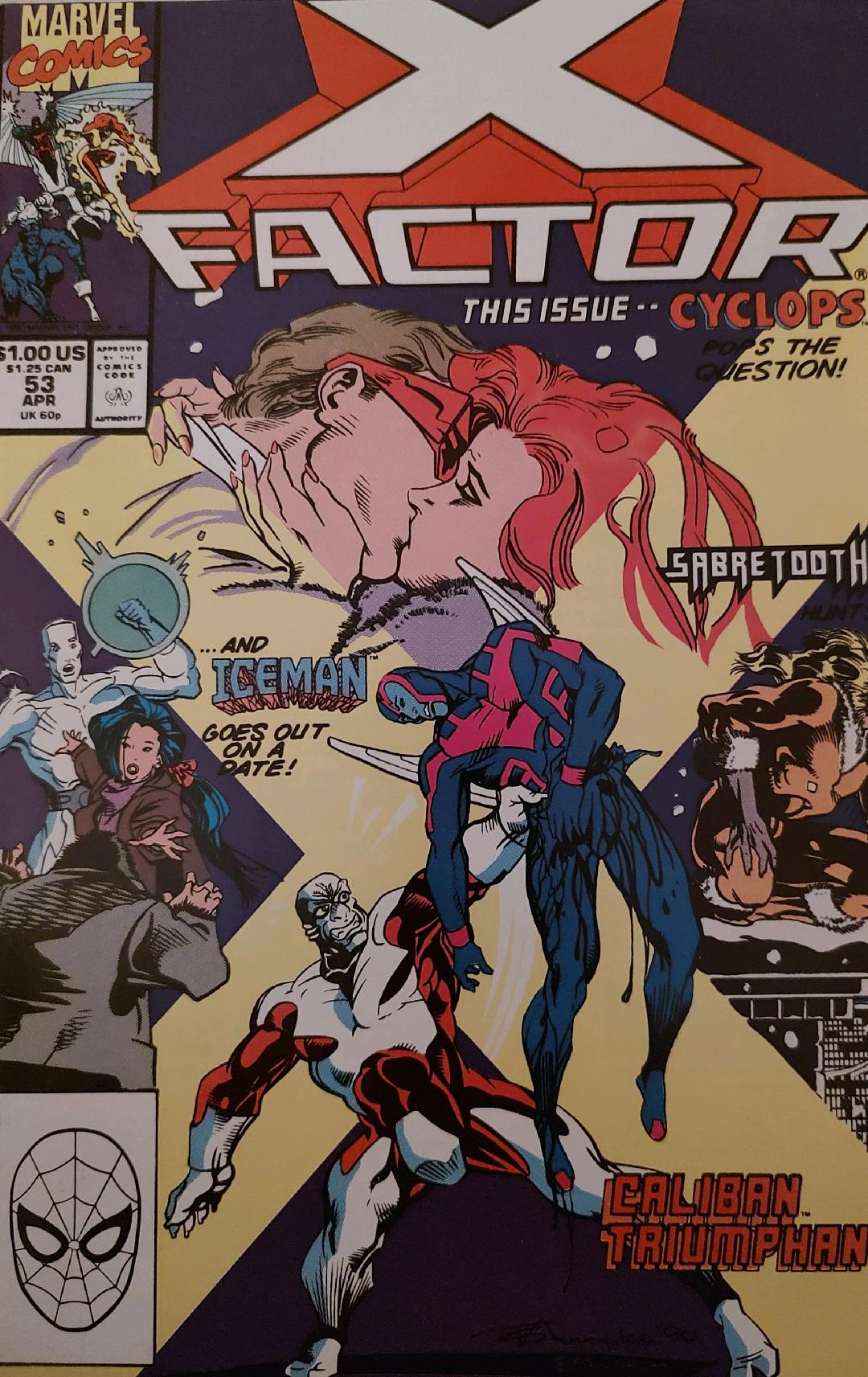 X-Factor #53 Comic Book Cover