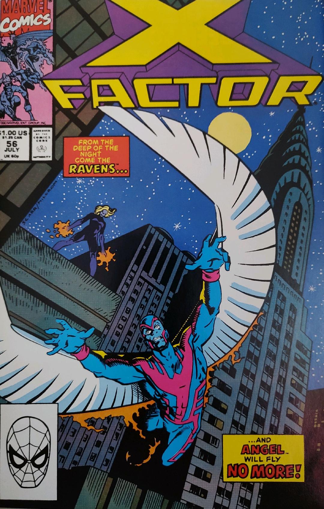 X-Factor #56 Comic Book Cover