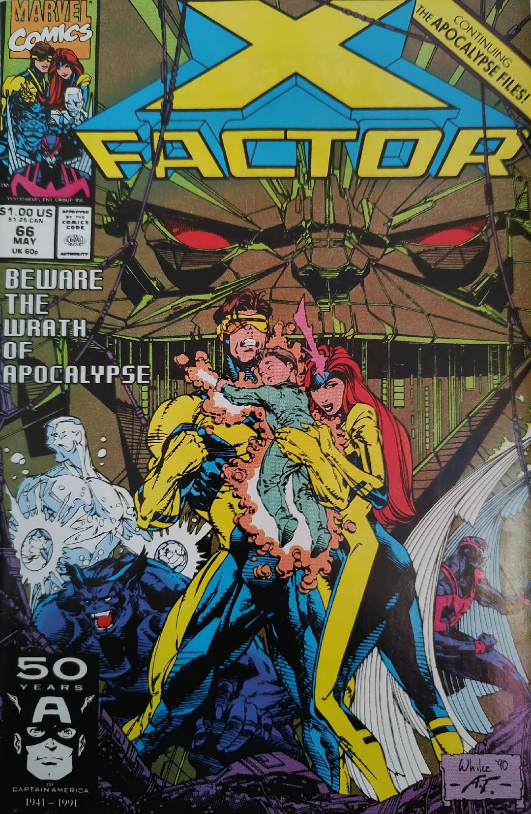 X-Factor #66 Comic Book Cover