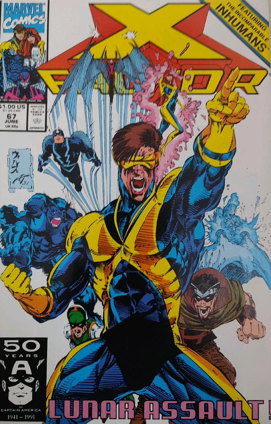 X-Factor #67 Comic Book Cover