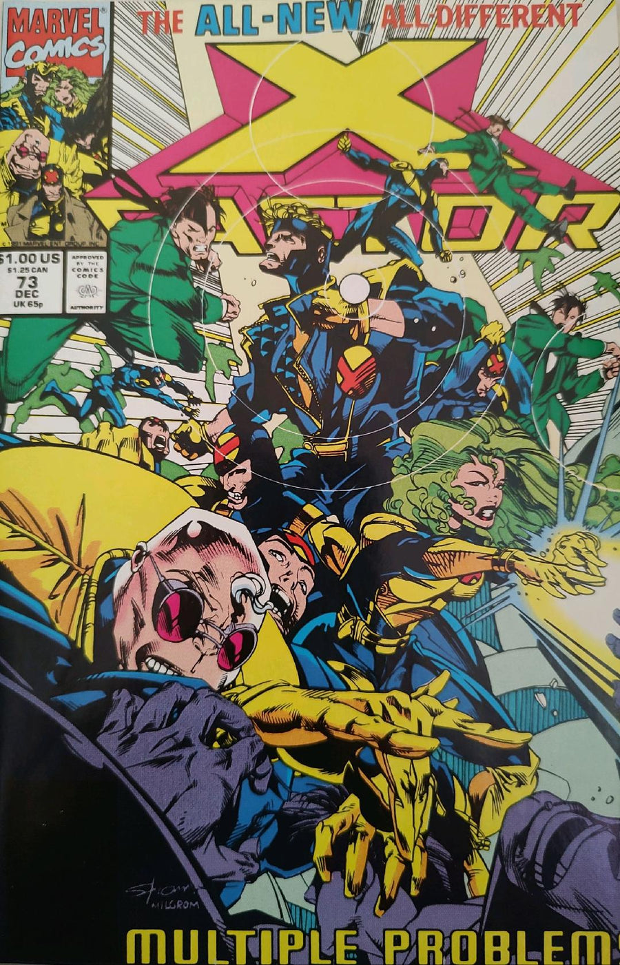 X-Factor#73 Comic Book Cover