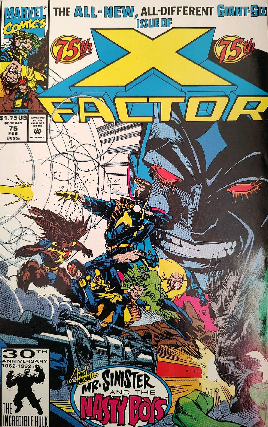 X-Factor #75 Comic Book Cover