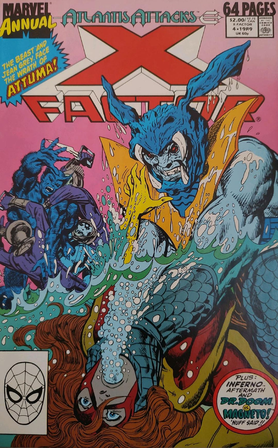 X-Factor Annual #4 Comic Book Cover