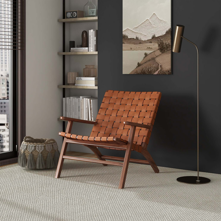 Kangley Leather Armchair Image.