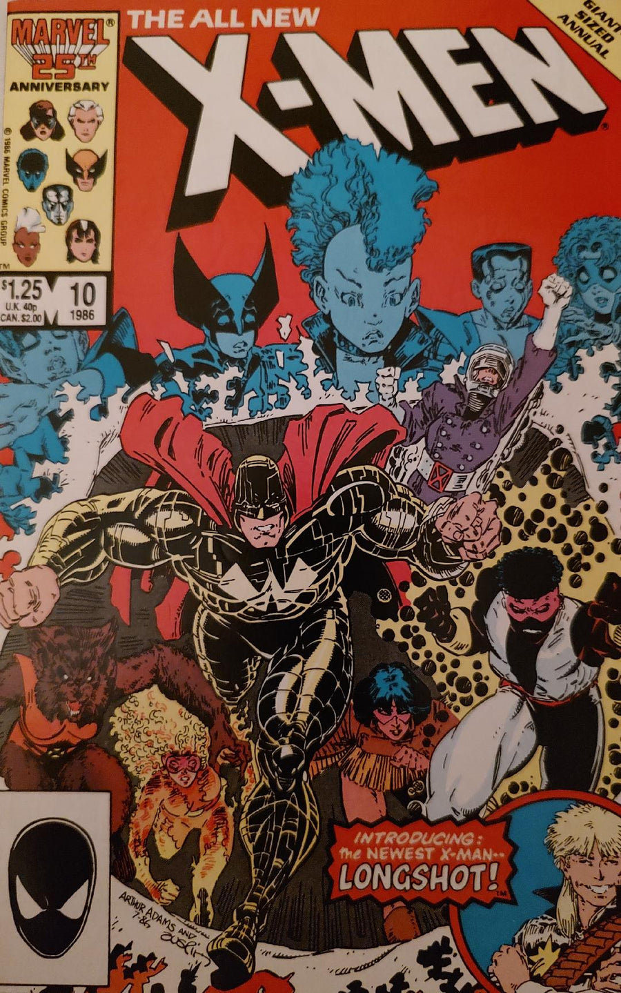 X-Men Annual #10 Comic Book Cover