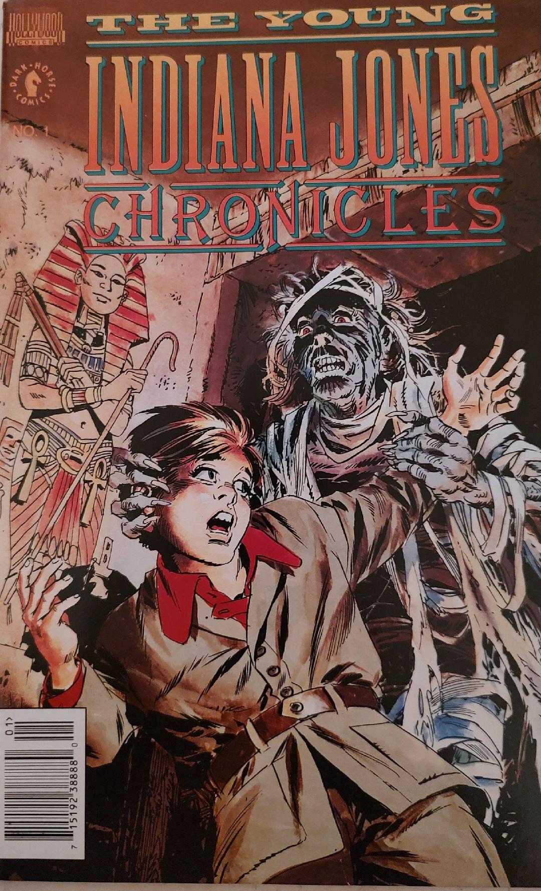 The Young Indiana Jones Chronicles #1 Comic Book Cover