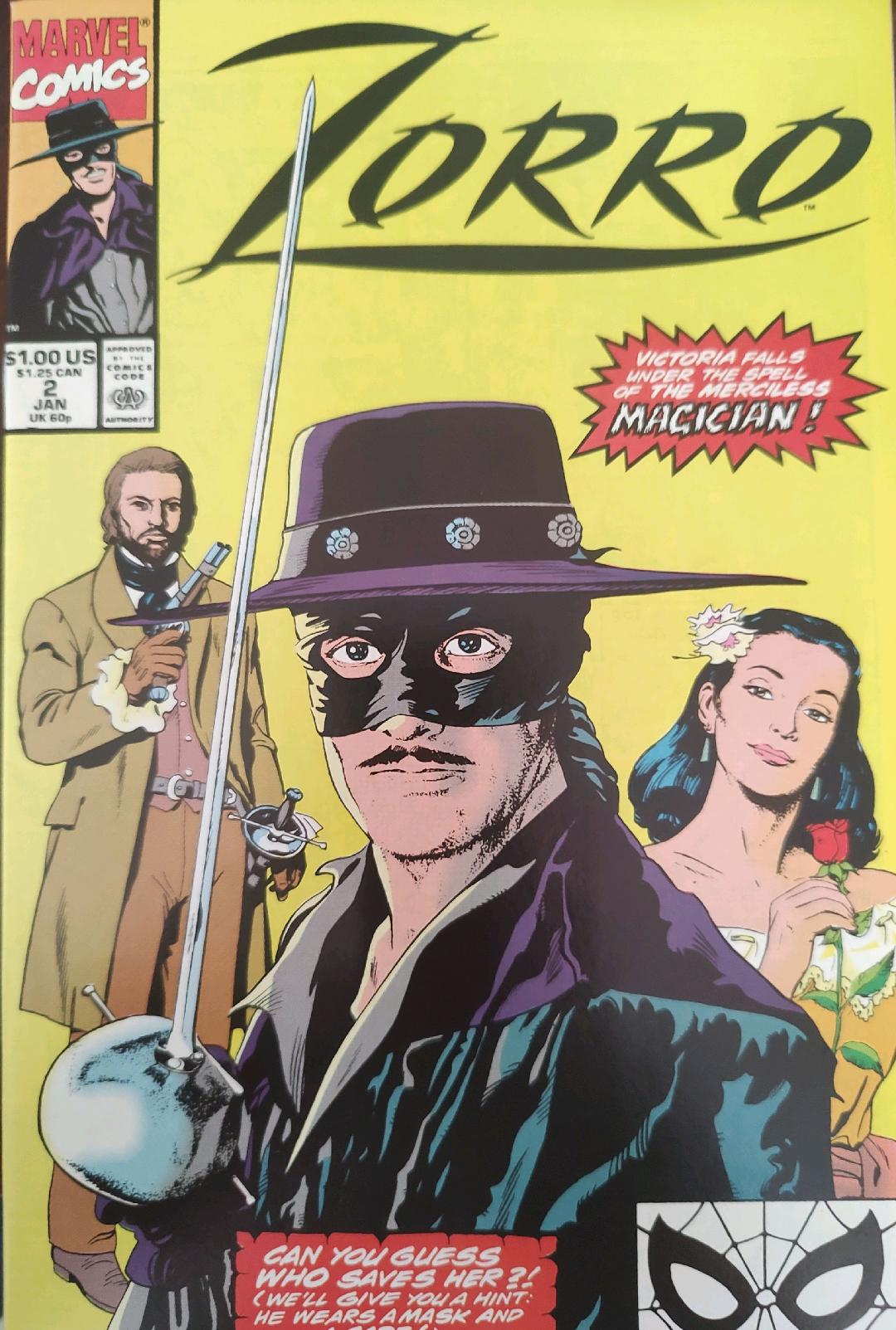 Zorro #2 Comic Book Cover